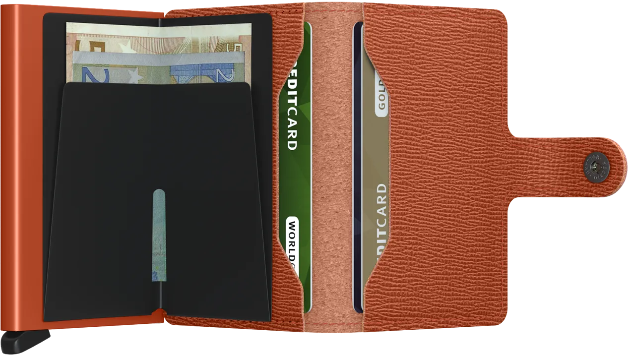 Secrid Miniwallet Crisple - Pumpkin