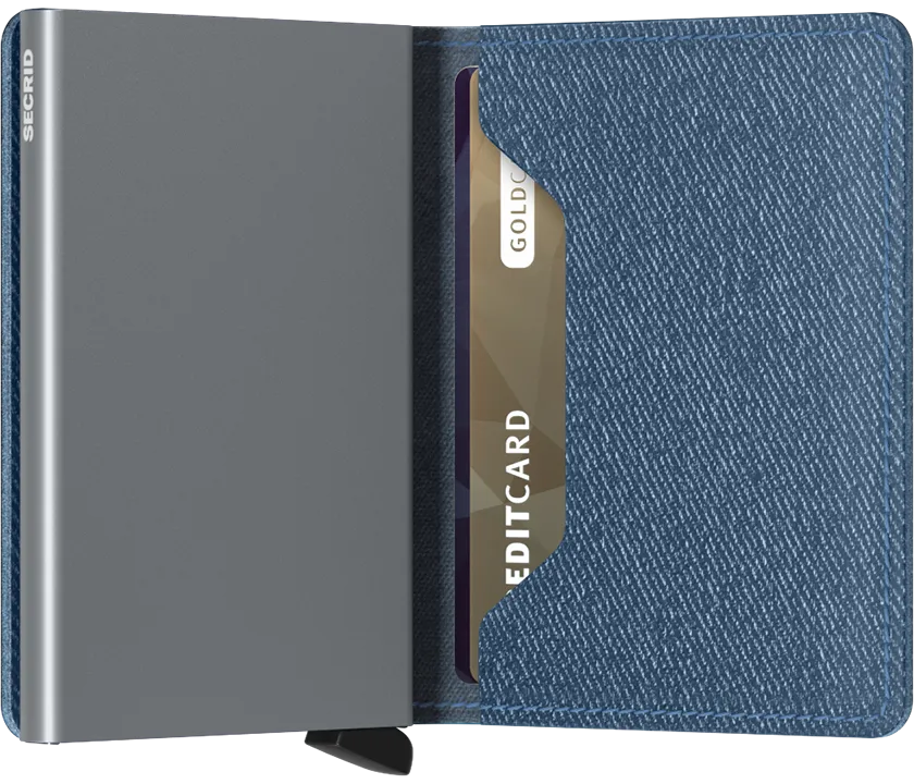 Secrid Slimwallet Twist - Jeans Blue