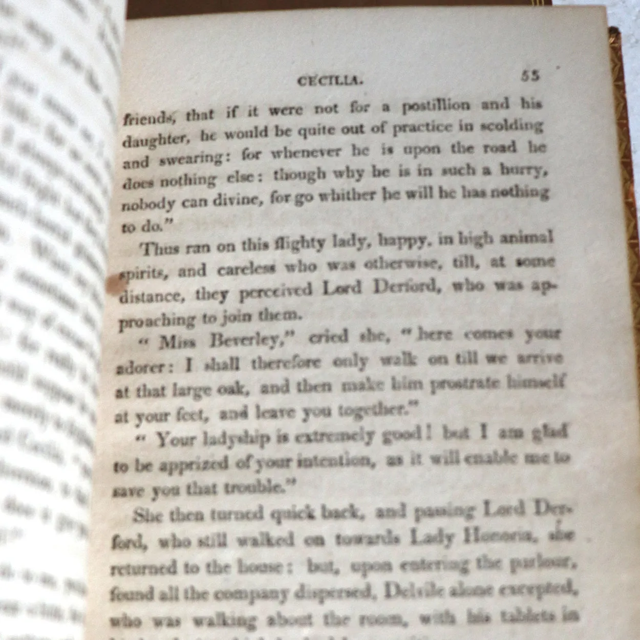 Set of Four Books: Cecelia or Memoirs of an Heiress by Frances (Fanny) Burney