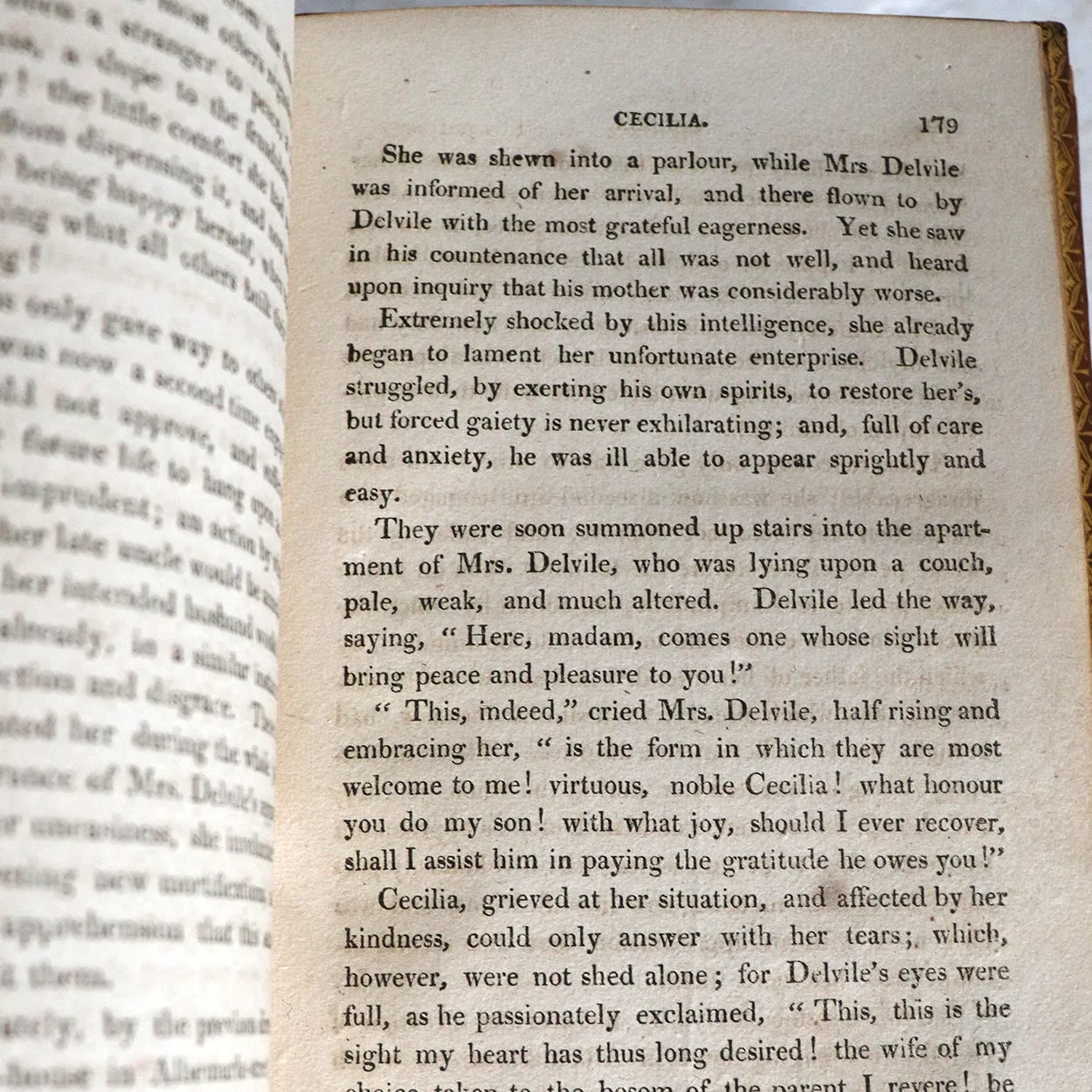 Set of Four Books: Cecelia or Memoirs of an Heiress by Frances (Fanny) Burney