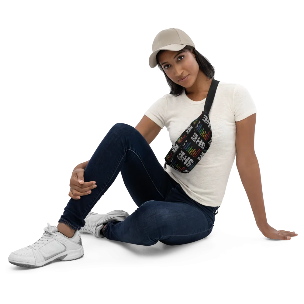 SHE Succeeded - All Over Print Bum Bag Fanny Pack