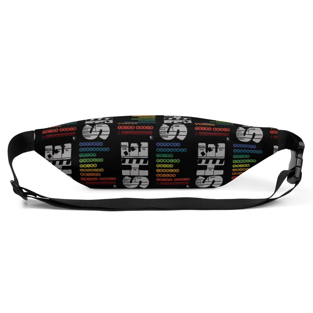 SHE Succeeded - All Over Print Bum Bag Fanny Pack