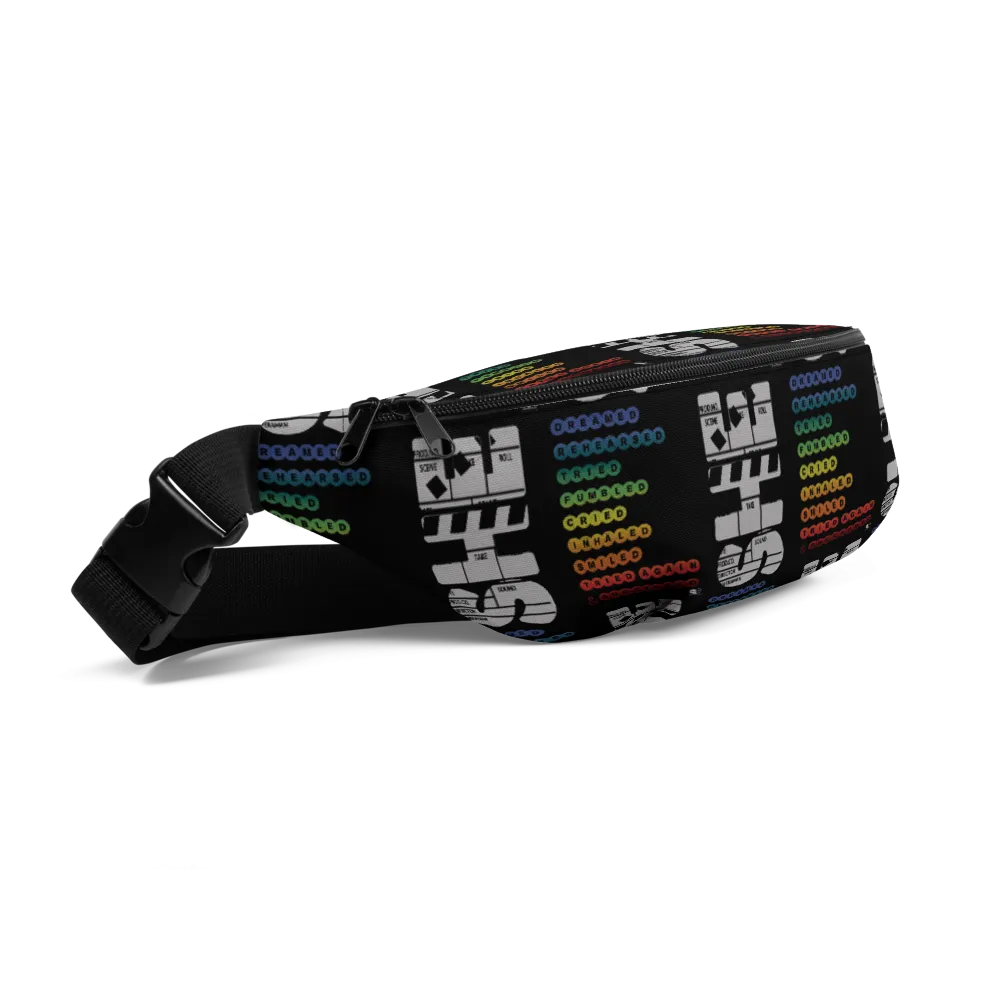 SHE Succeeded - All Over Print Bum Bag Fanny Pack
