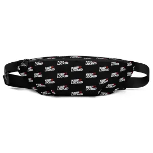 Simon Hill Keep It Locked Logo Pattern Fanny Pack