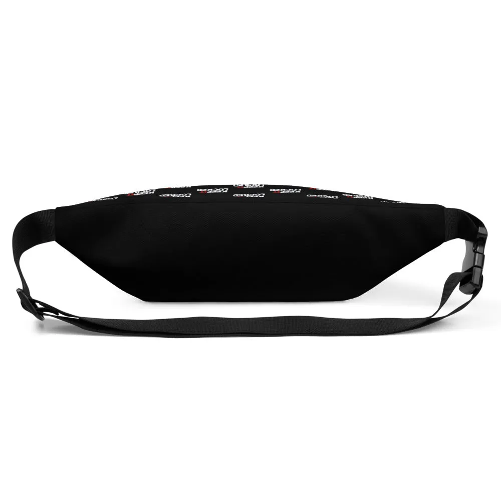 Simon Hill Keep It Locked Logo Pattern Fanny Pack