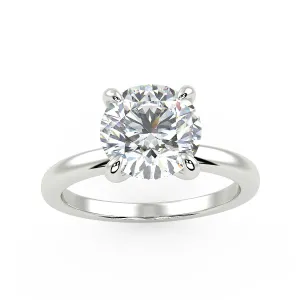 Sirius Engagement Ring in White Gold