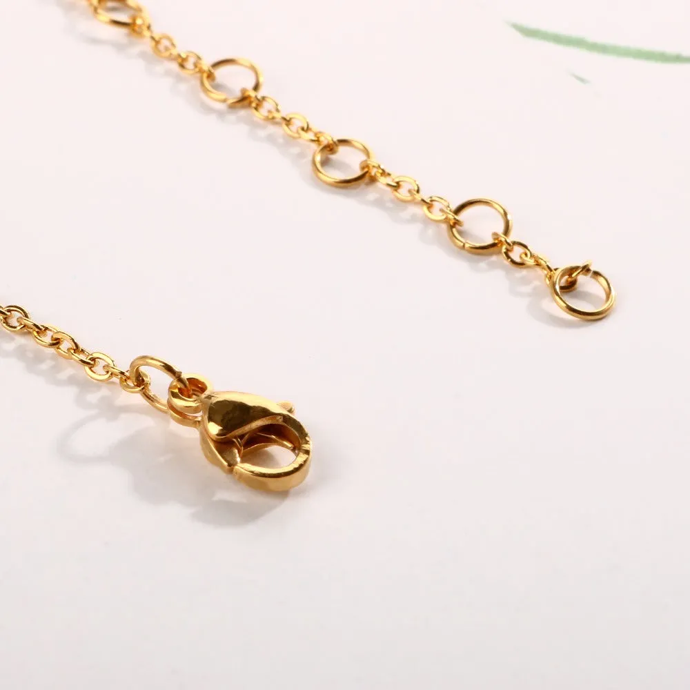Sliding CZ Charming Bracelet