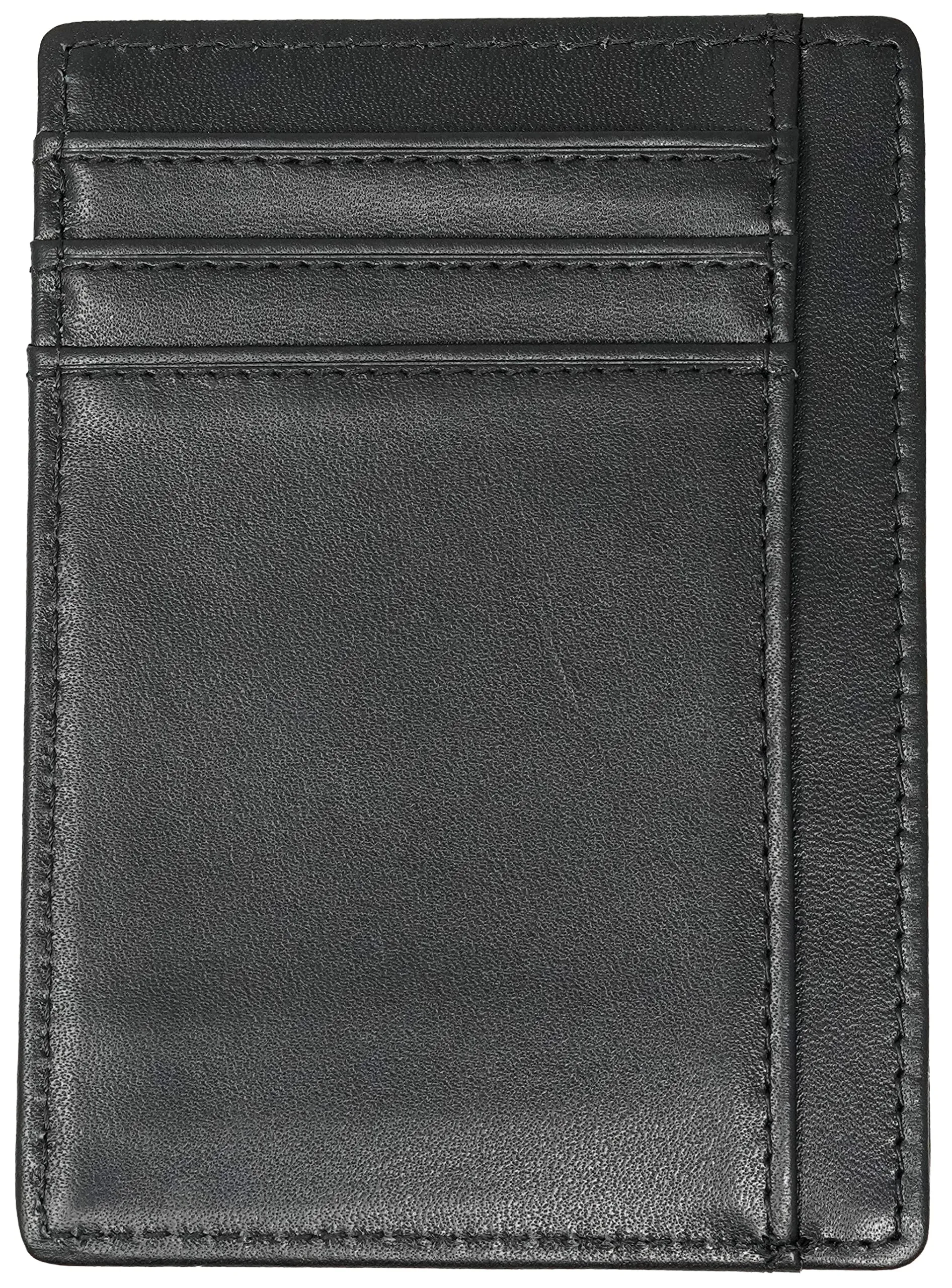 Slim Leather Card Holder by Funky Junque