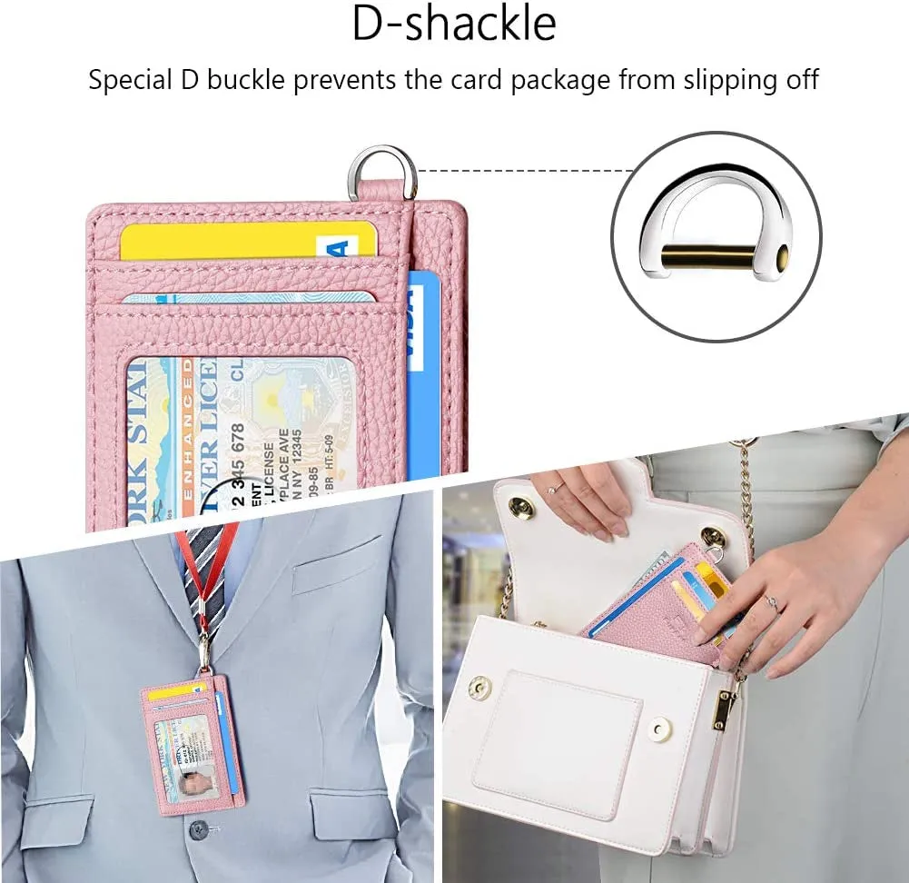 Slim Minimalist Credit Card Wallet RFID Blocking Front Pocket Wallets