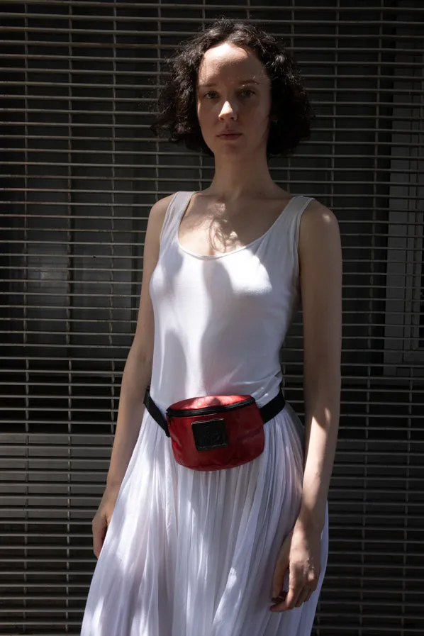 SMALL LEATHER FANNY PACK