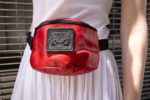 SMALL LEATHER FANNY PACK
