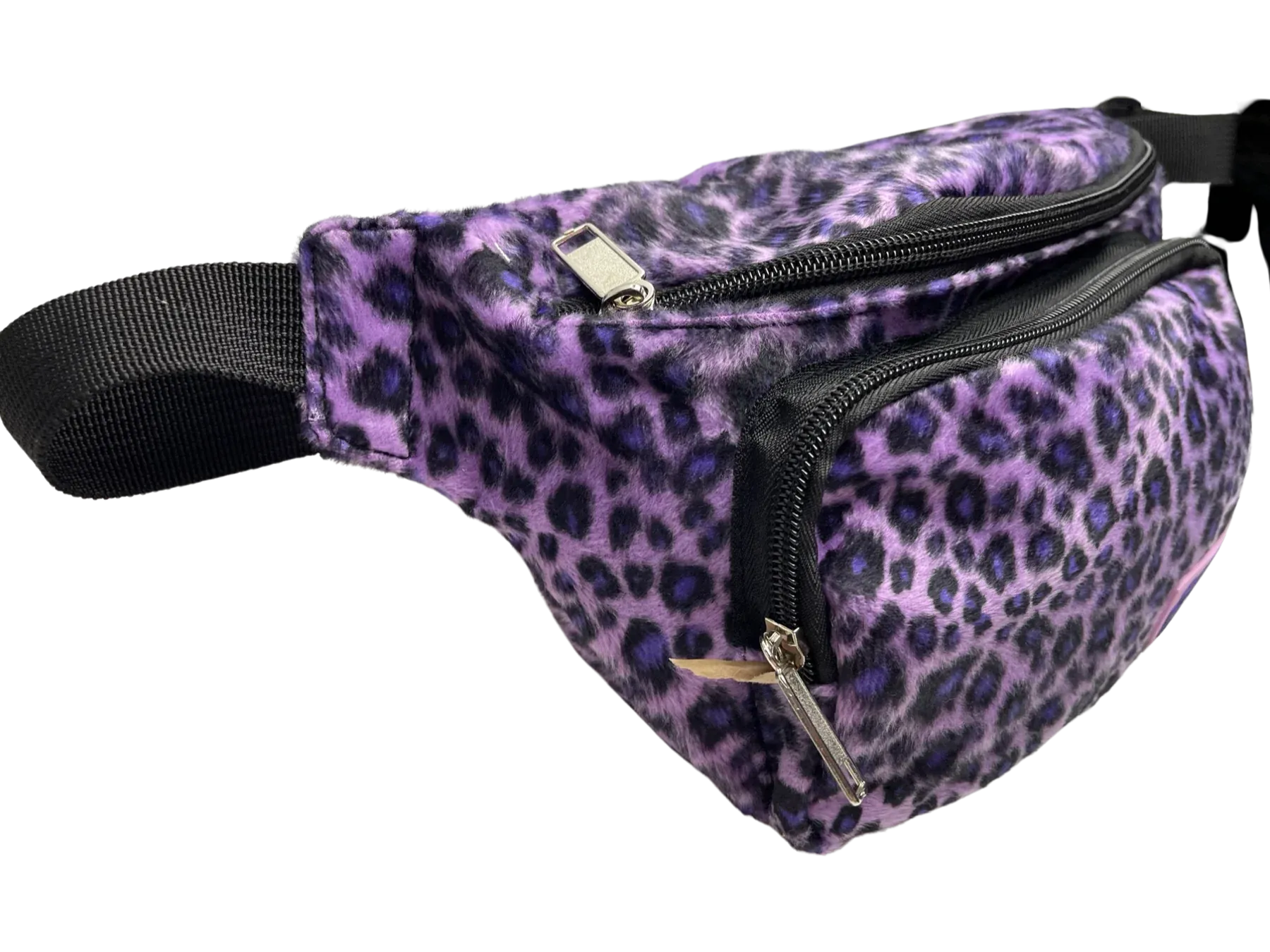 Smith Scabs Leopard Hip Bag - brown or purple -