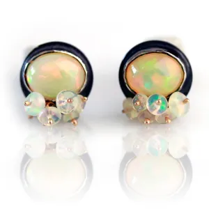 Sold! Welo Opal Studs with Fringe