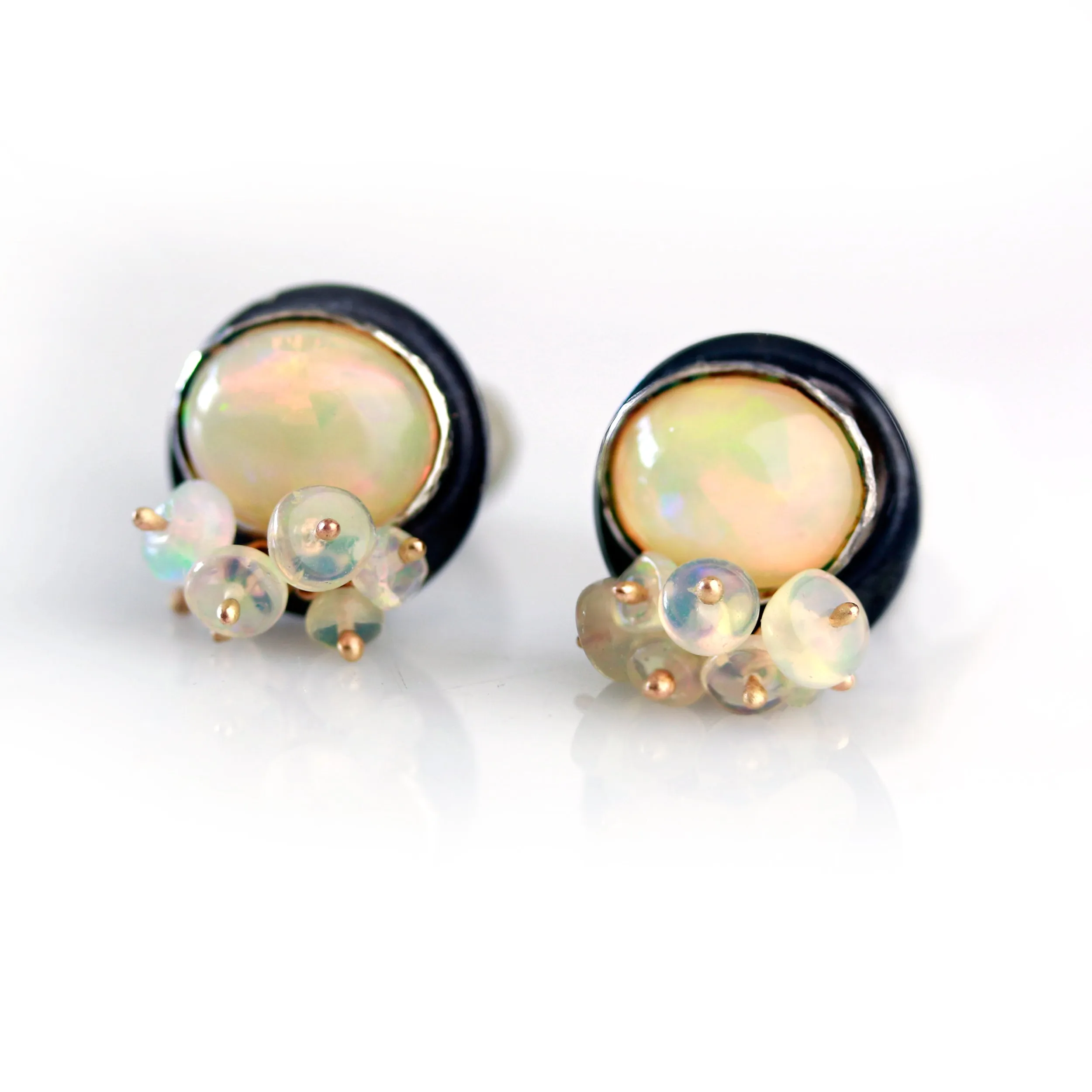 Sold! Welo Opal Studs with Fringe