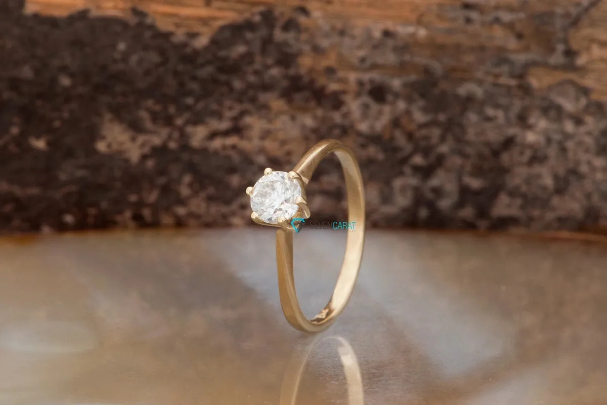 Solitaire Diamond Ring 0.40ct