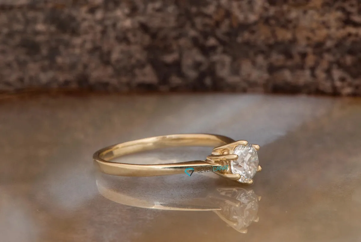 Solitaire Diamond Ring 0.40ct