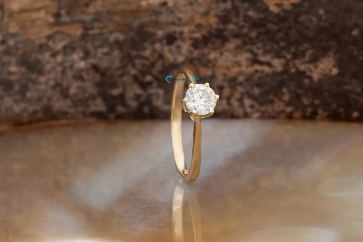 Solitaire Diamond Ring 0.40ct