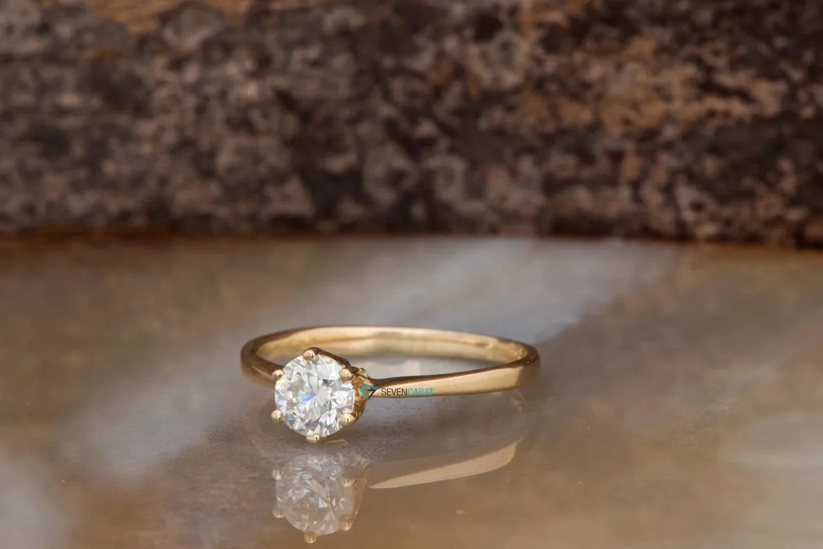 Solitaire Diamond Ring 0.40ct