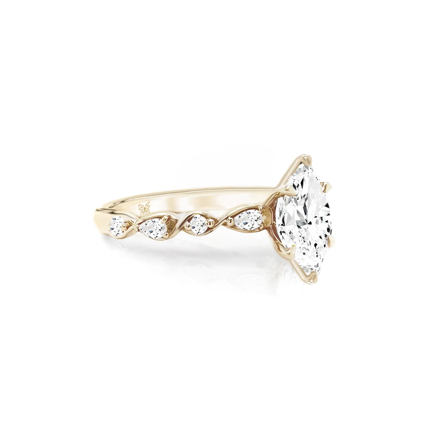 Sparkling Seraphine Engagement Ring Marquise
