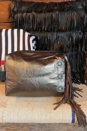 Spur Pistol packin Traveler fringe bag