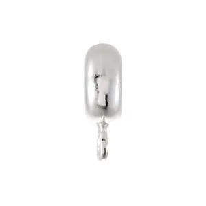 Sterling Silver 7mm Stopper Bead with Dangle Ring