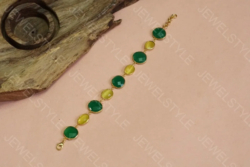 Stone bracelets