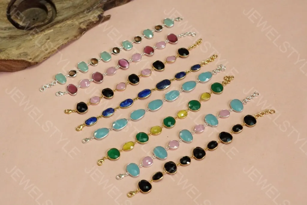 Stone bracelets