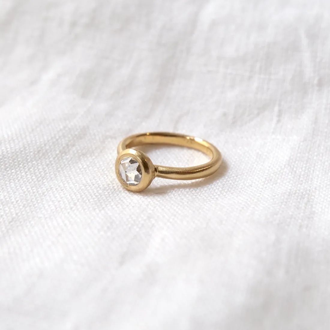 Story Bezel Ring - One of a Kind