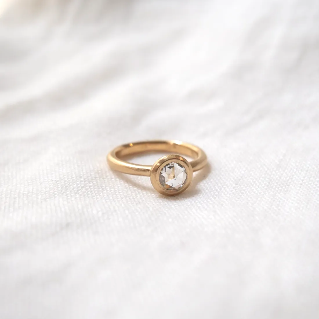 Story Bezel Ring - One of a Kind