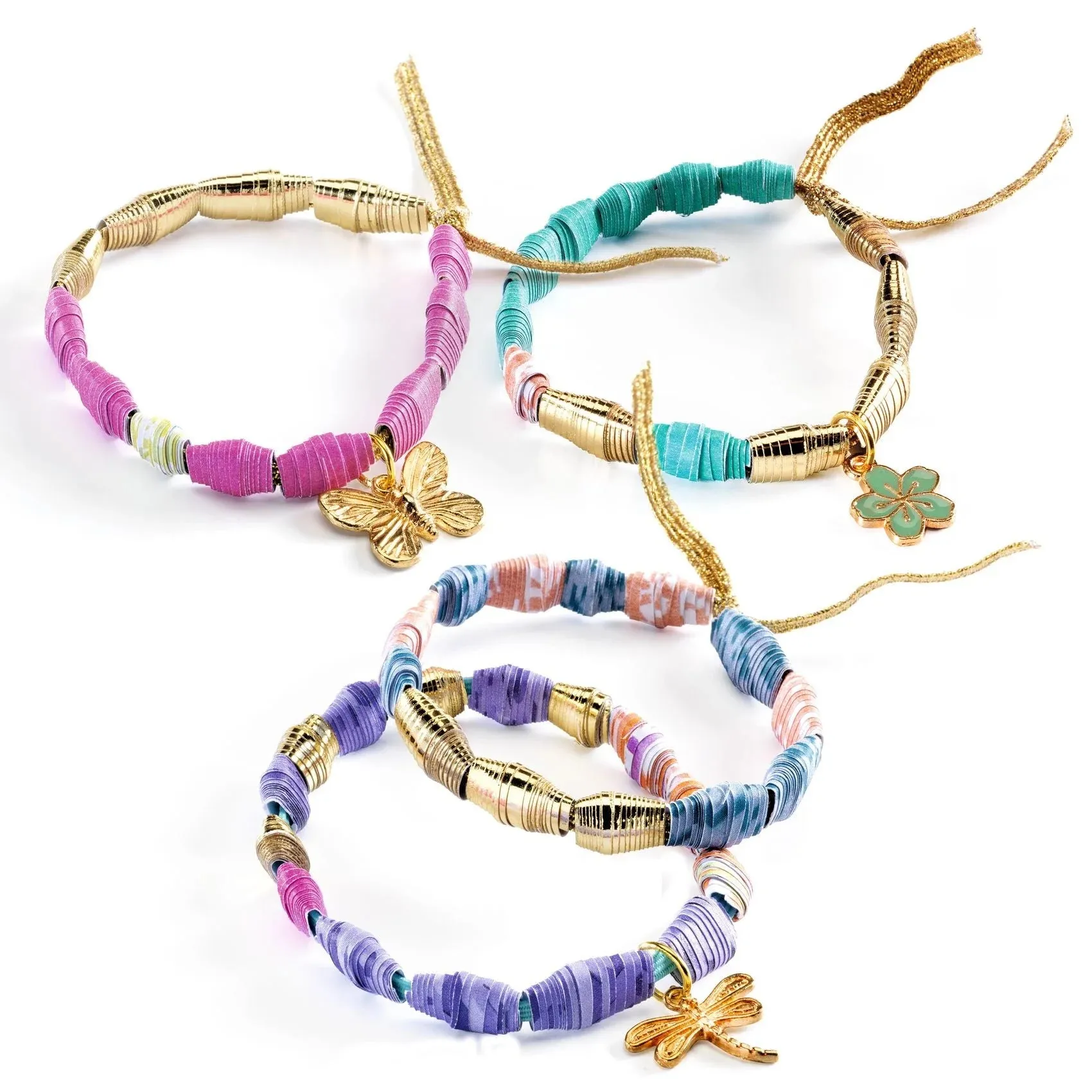 Stylish and Golden DIY Bracelets