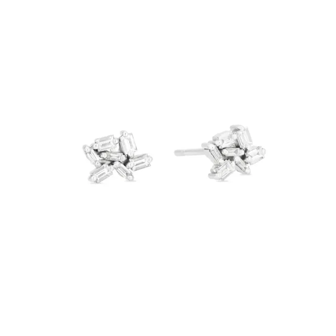 Suzanne Kalan Small Cluster Fireworks Stud Earrings