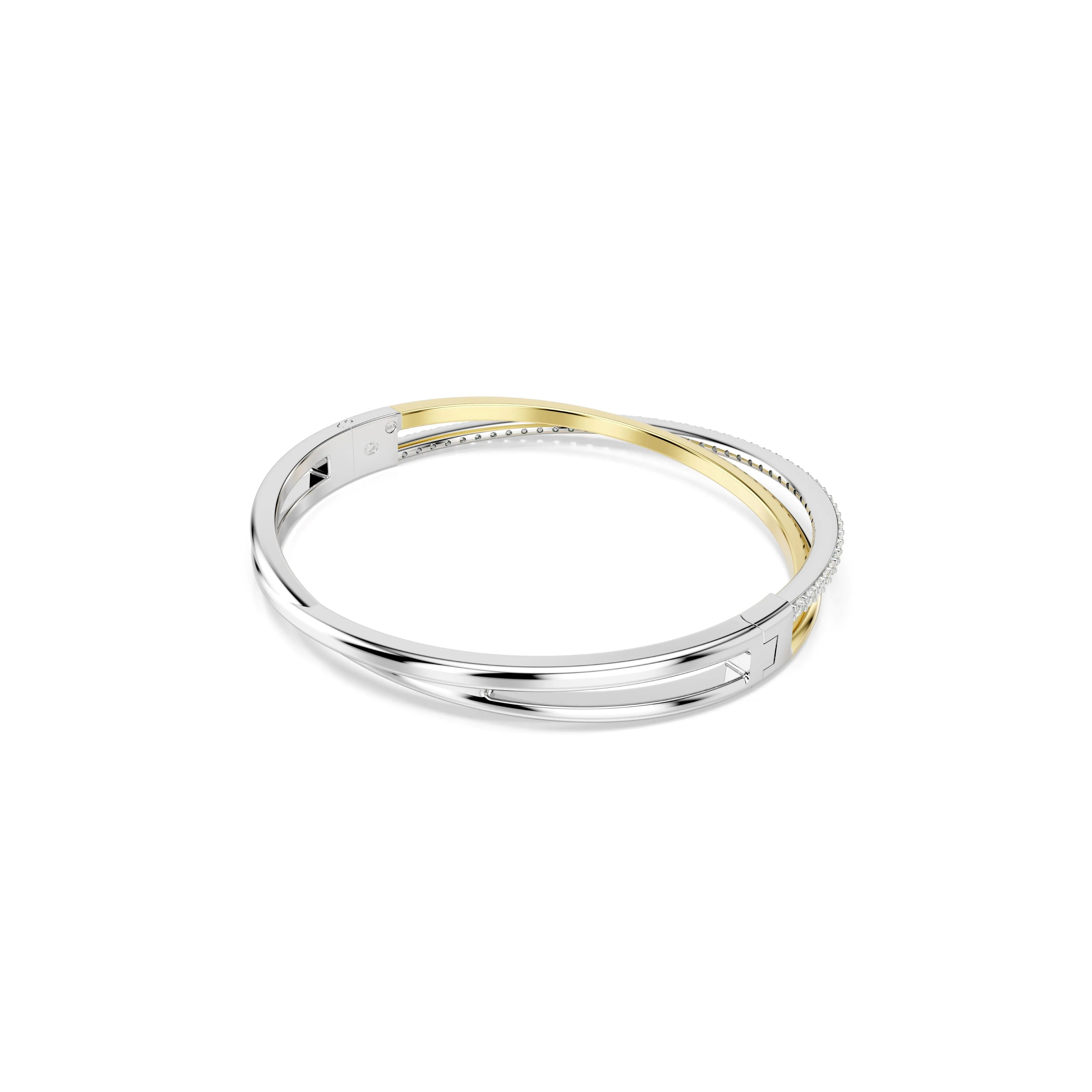 Swarovski Mixed Metal Hyperbola Bangle