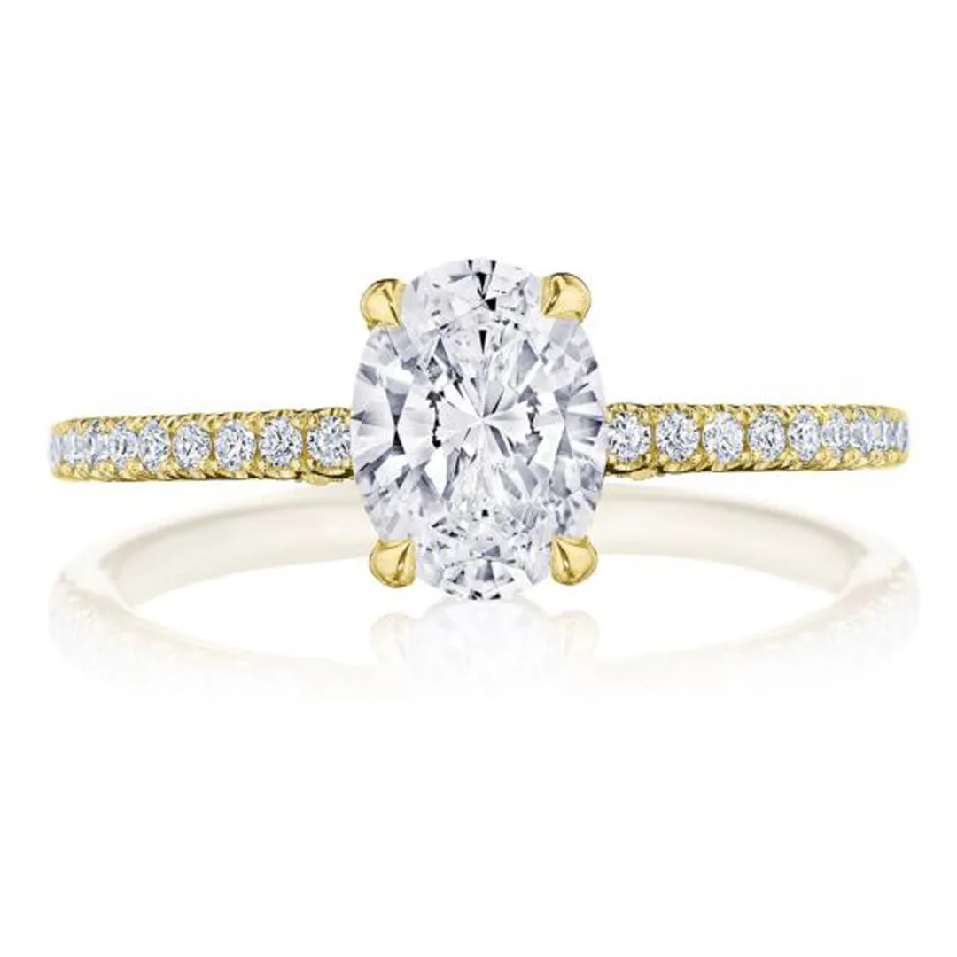 Tacori Pave Diamond Engagement Ring