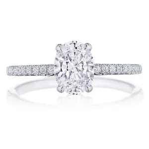 Tacori Pave Diamond Engagement Ring