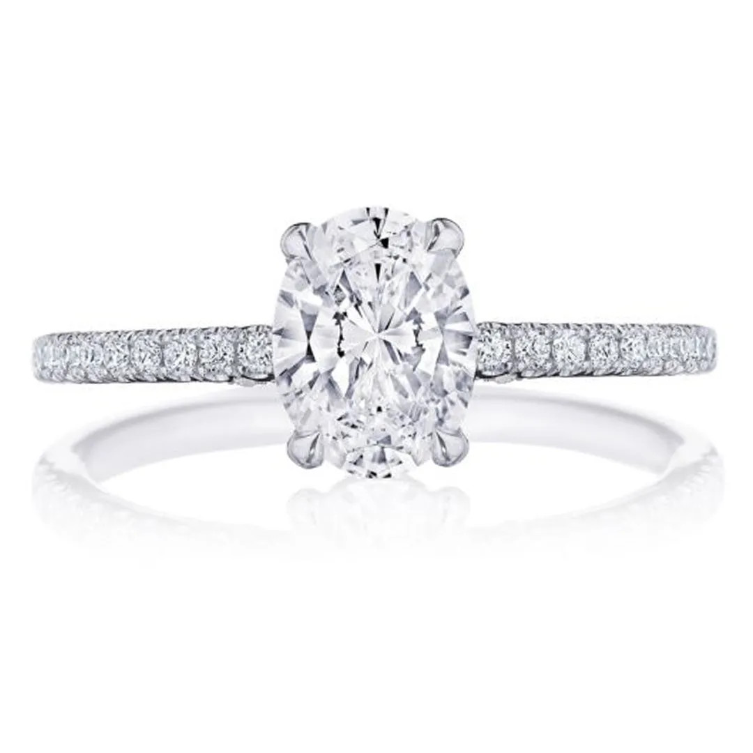 Tacori Pave Diamond Engagement Ring