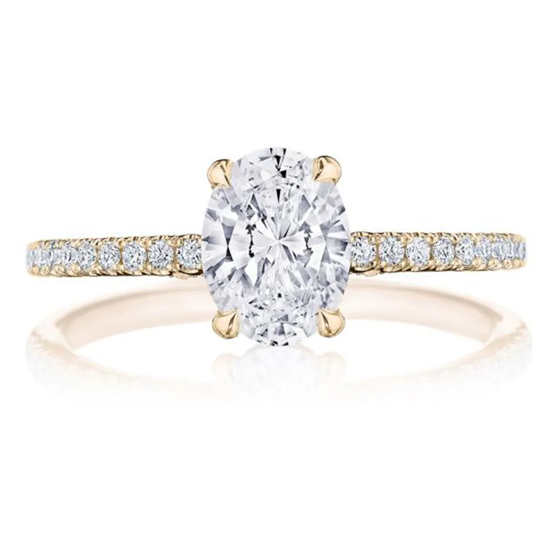 Tacori Pave Diamond Engagement Ring