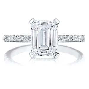 Tacori Pave Diamond Engagement Ring