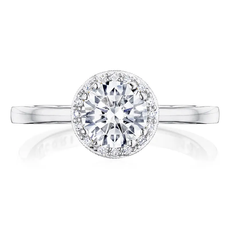Tacori Round Bloom Engagement Ring P101RD65FW