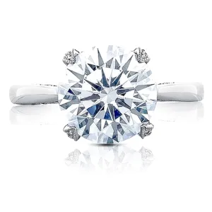 Tacori RoyalT Solitaire Setting with Diamond Accents