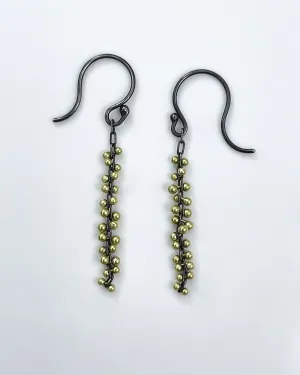 TenThousandThings 18K Short Cluster Earrings