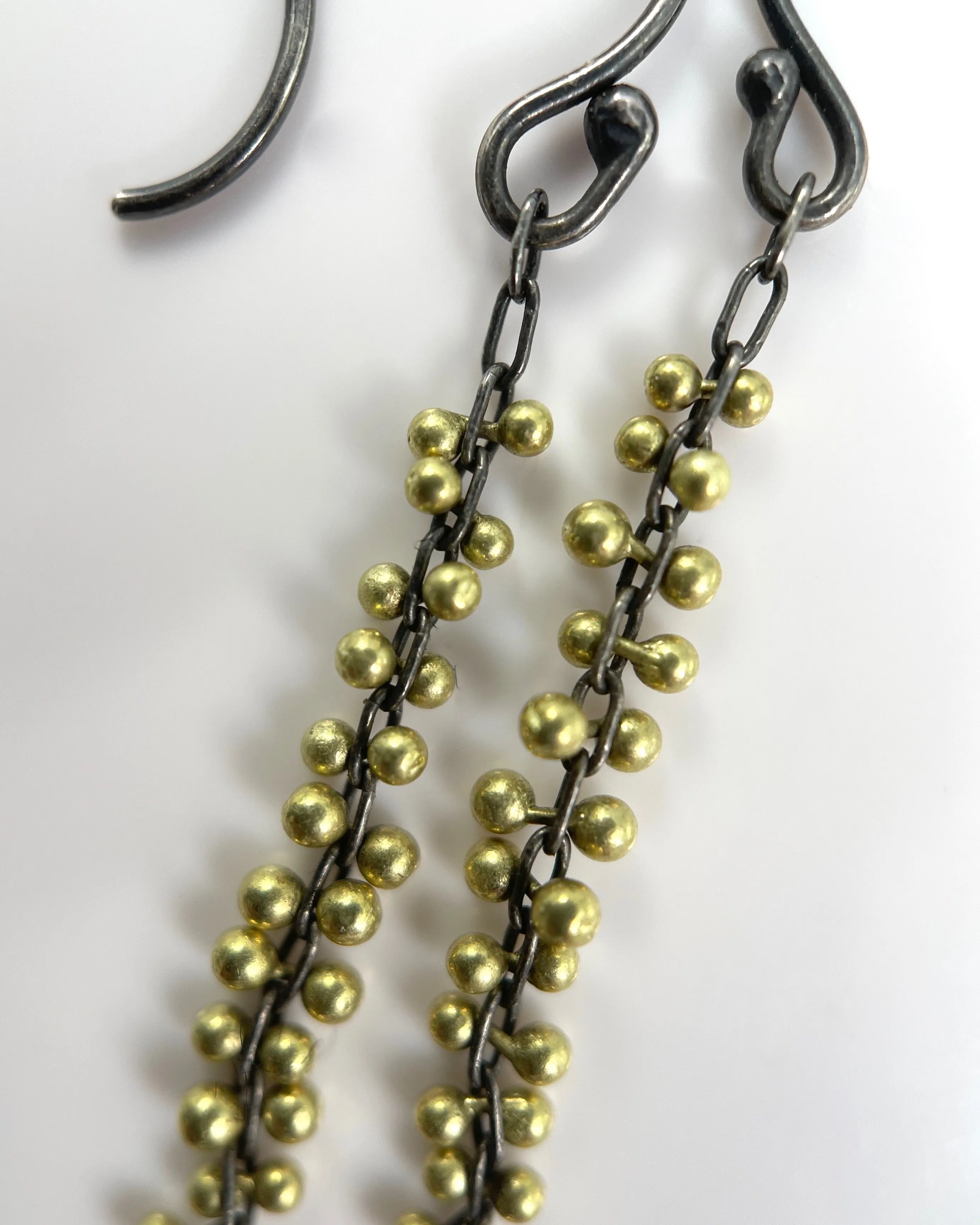 TenThousandThings 18K Short Cluster Earrings