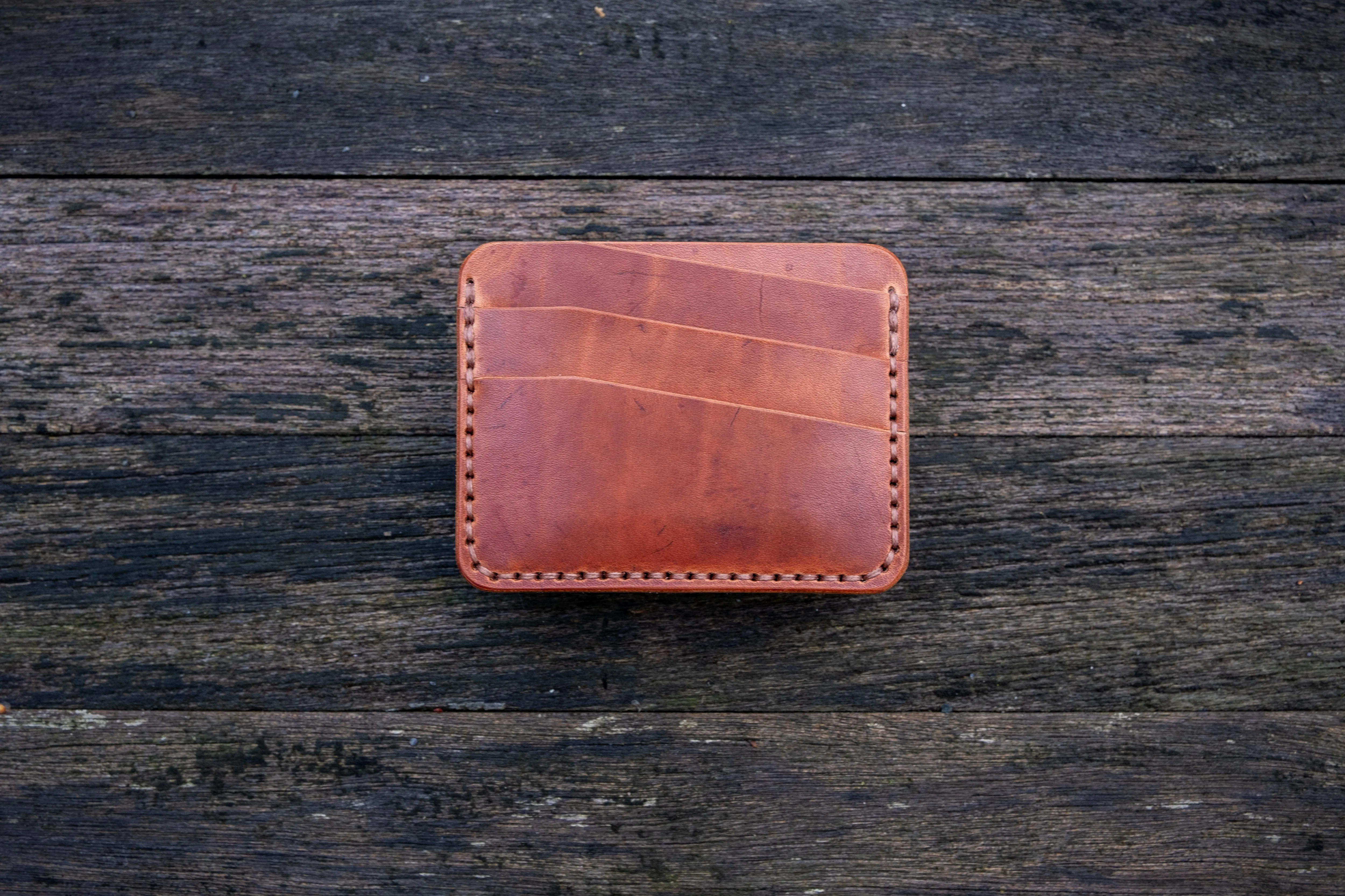 The Kensington - Cardholder wallet (Horween Dublin - Natural)