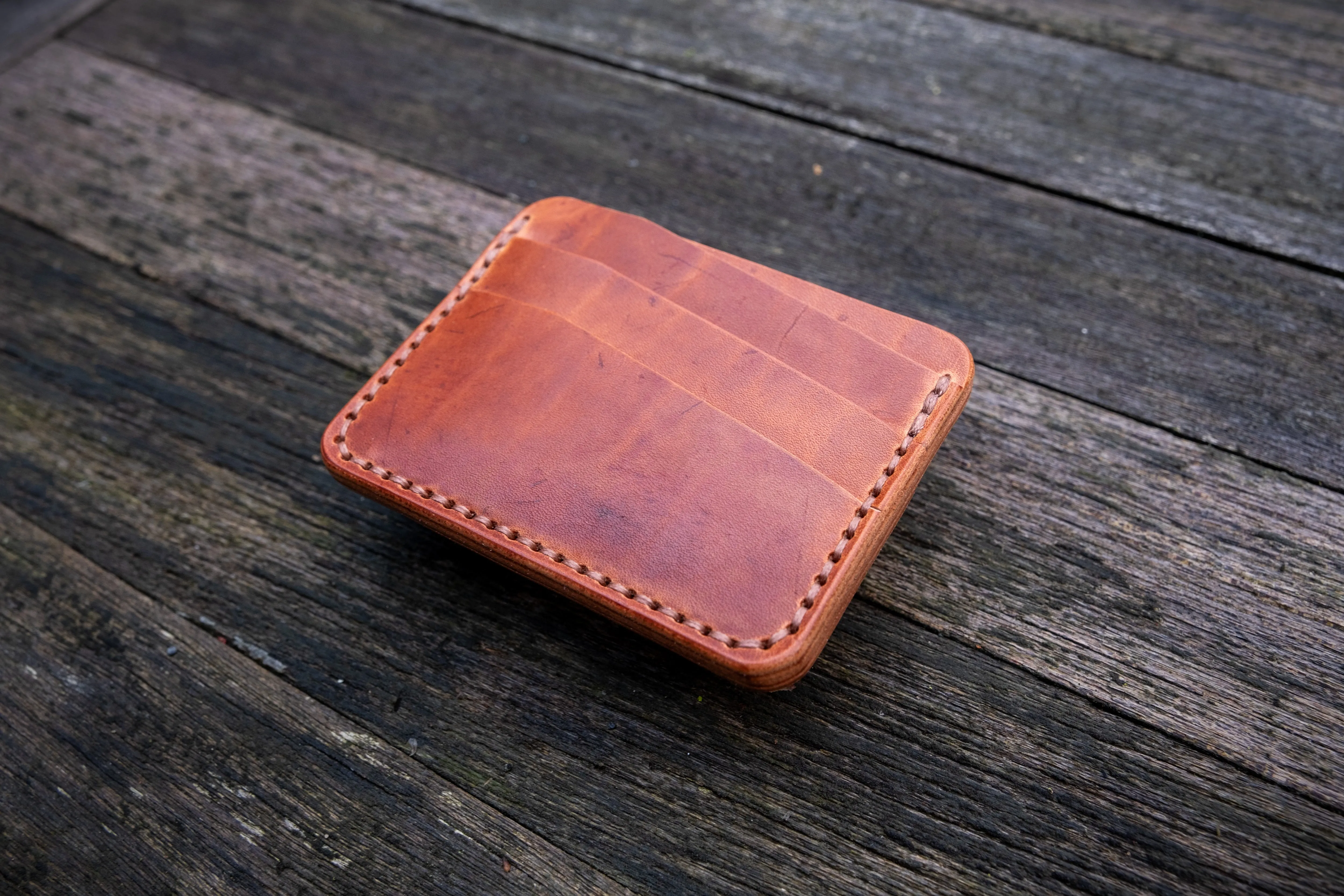 The Kensington - Cardholder wallet (Horween Dublin - Natural)