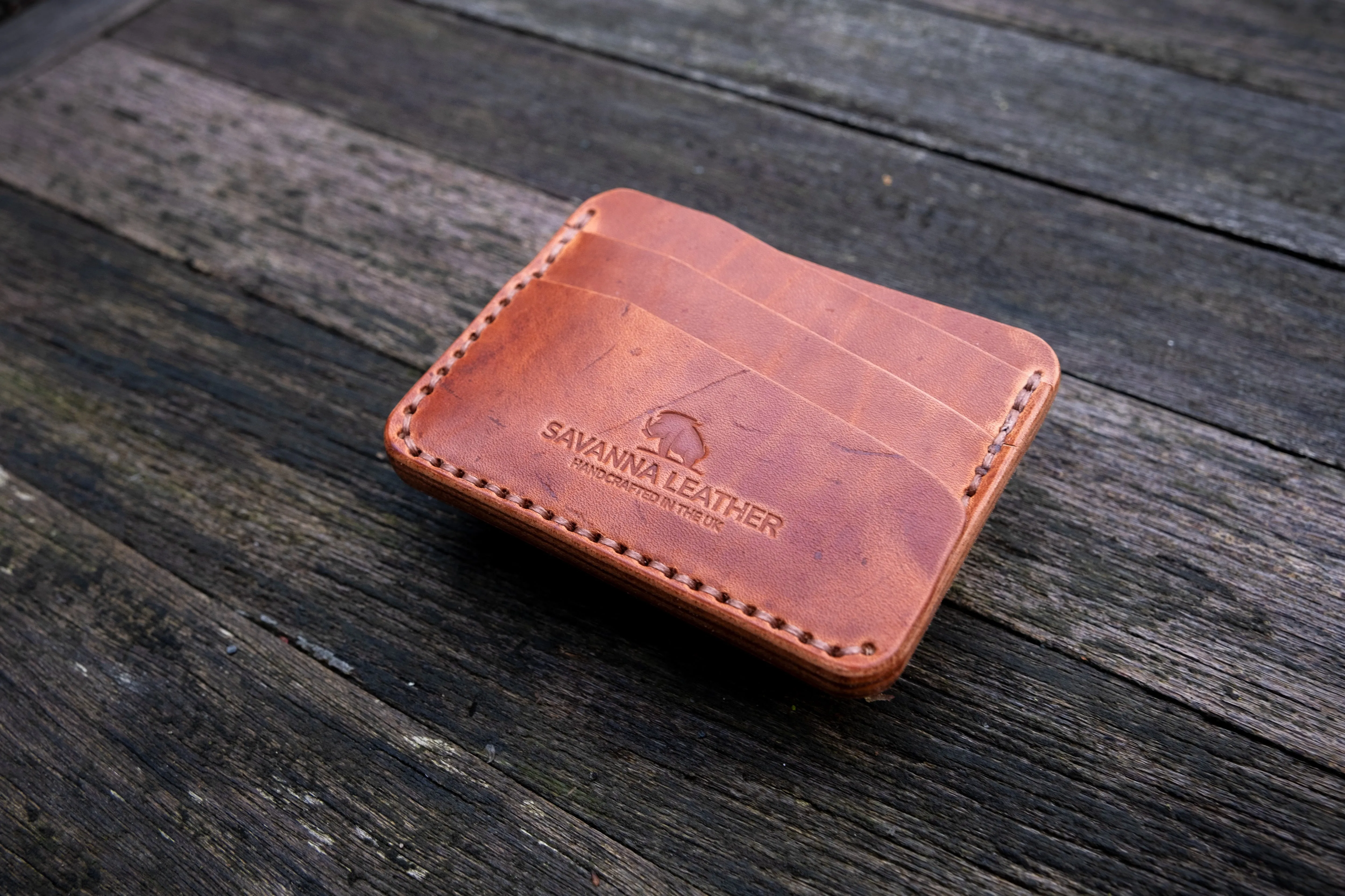 The Kensington - Cardholder wallet (Horween Dublin - Natural)