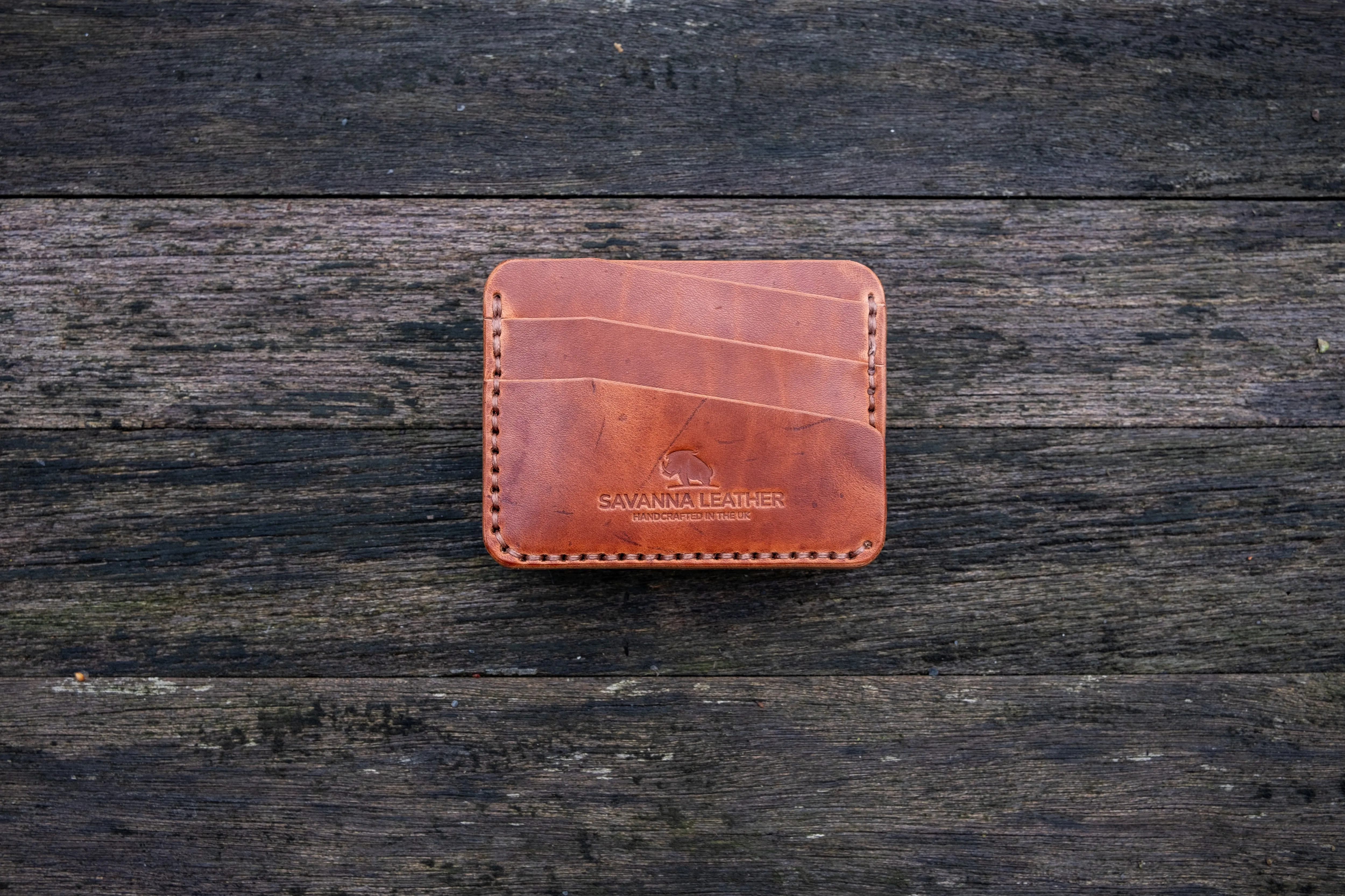 The Kensington - Cardholder wallet (Horween Dublin - Natural)