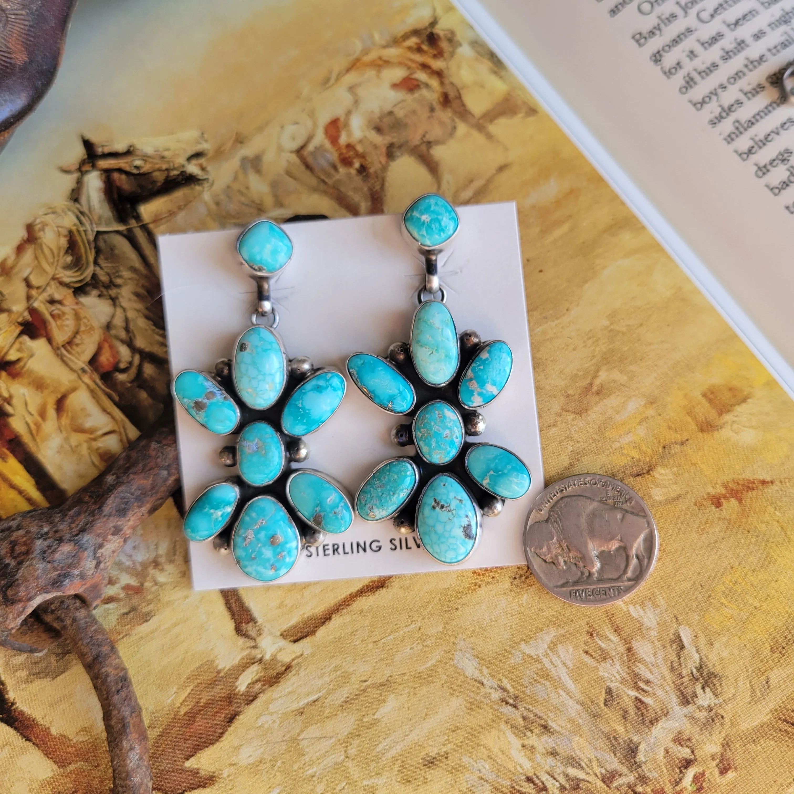 The Scottsdale Cluster Earrings