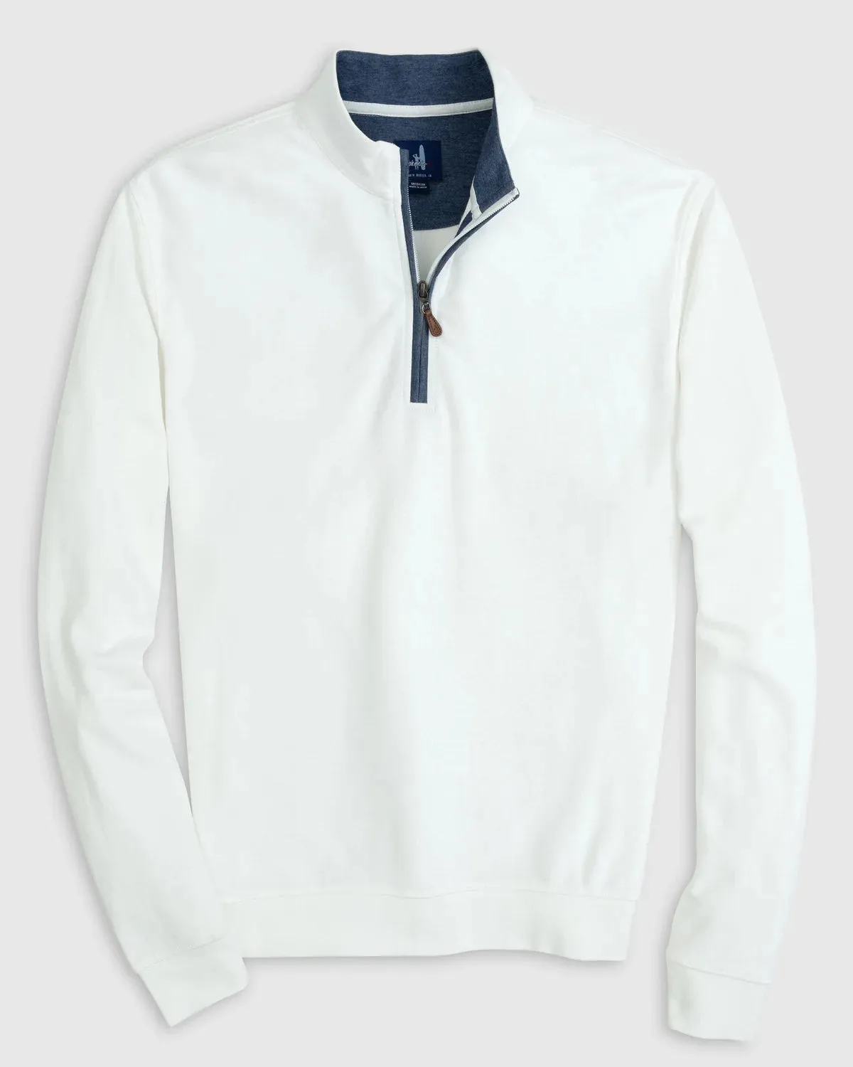 The Sully 1/4 Zip Pullover - White