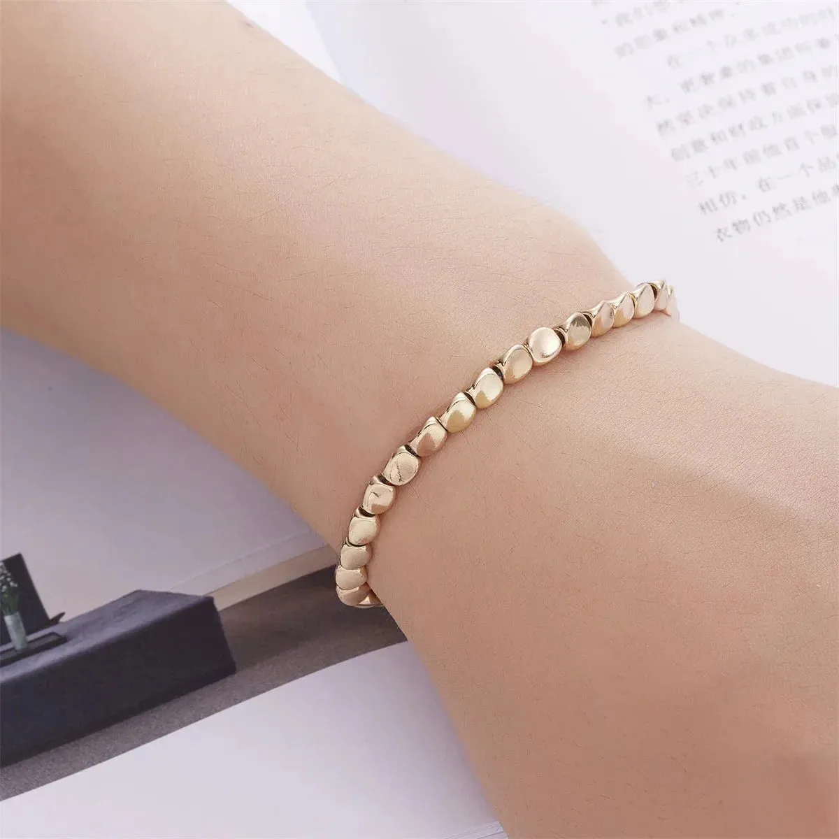 Tibetan Bracelet - Copper Beads