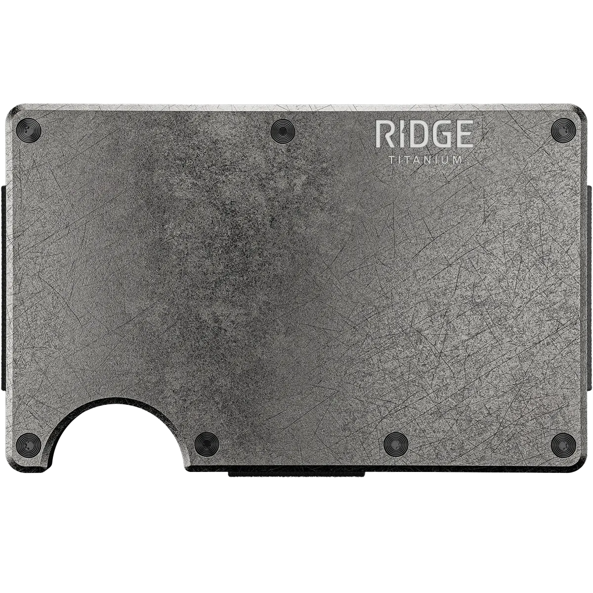 Titanium Wallet with Cash Strap