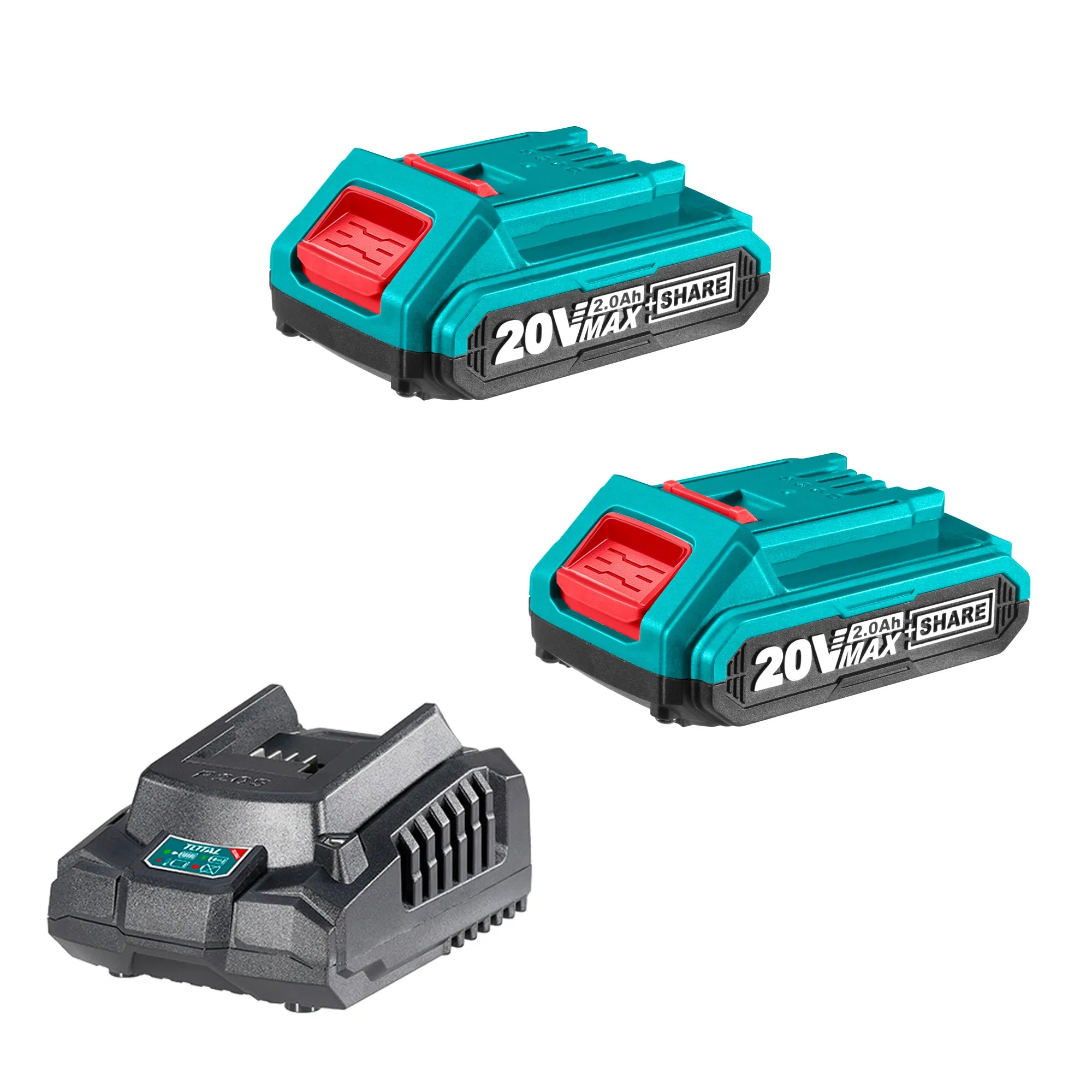 Total Li-ion Cordless Brushless Screwdriver Combo Set